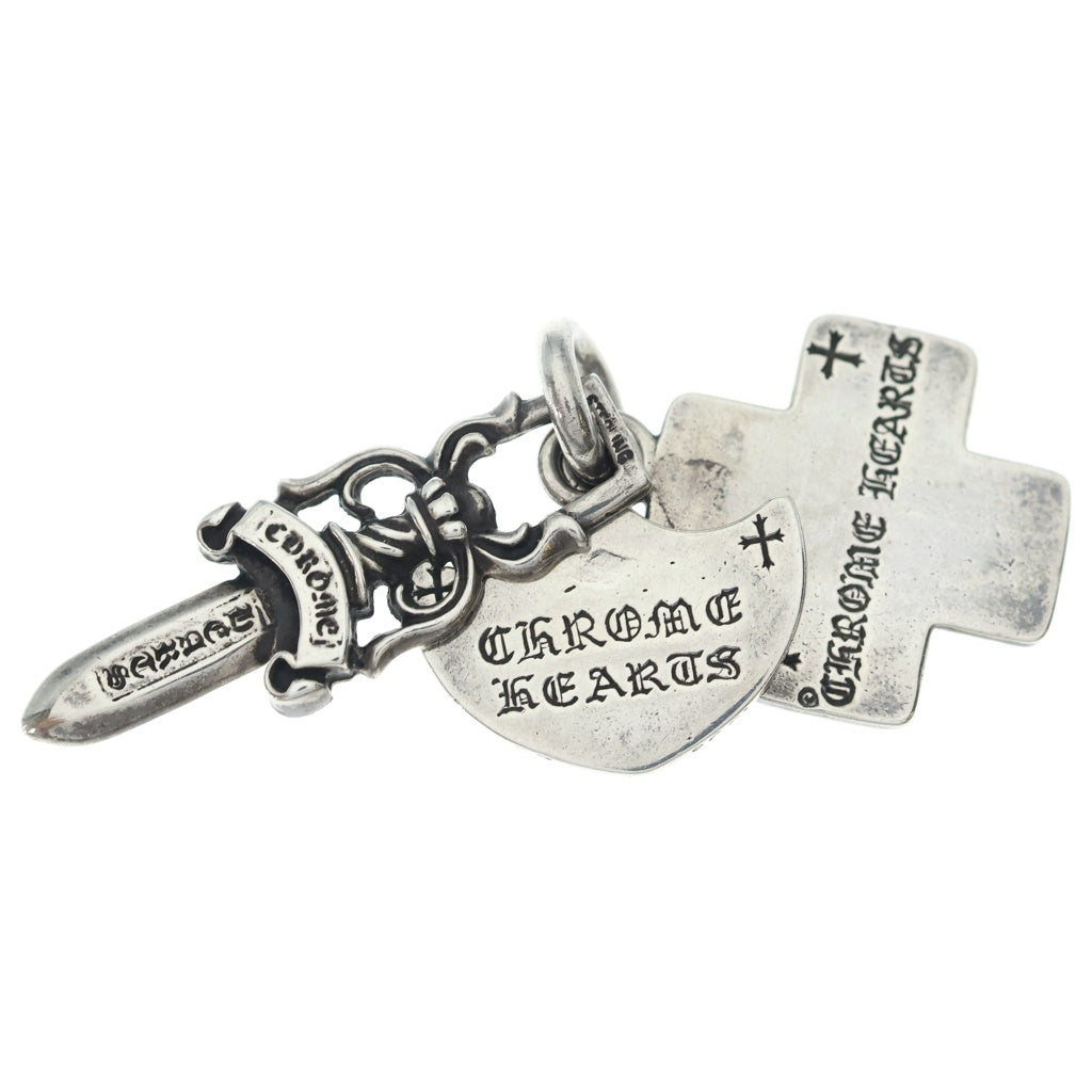 CHROME HEARTS(クロムハーツ) OLD 3TRINKETS オールド 3トリンケッツ ペンダントトップ シルバー BCA202