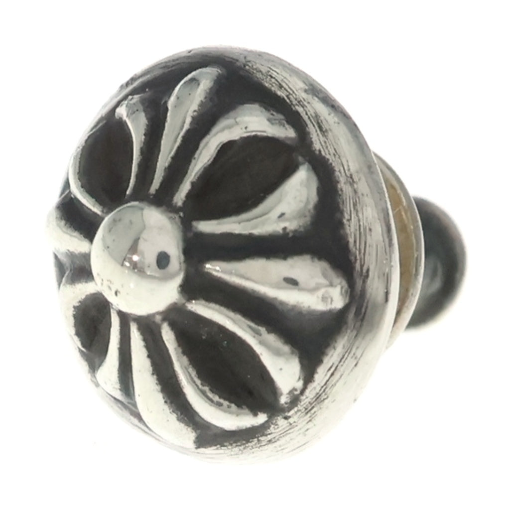 CHROME HEARTS(クロムハーツ) STUD CRSBLL クロスボールスタッドピアス シルバー BCA110
