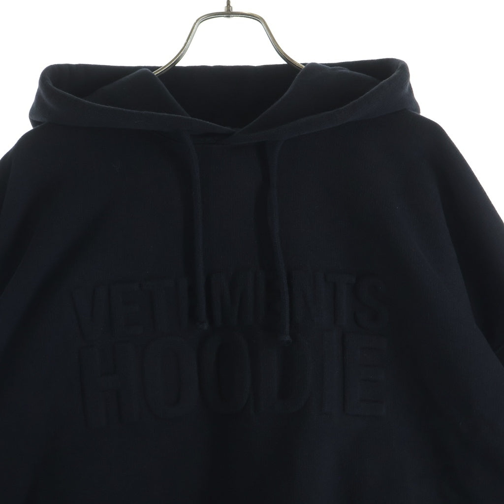 VETEMENTS(ヴェトモン) デボスドロゴ プルオーバーパーカー ブラック UA65HD370B