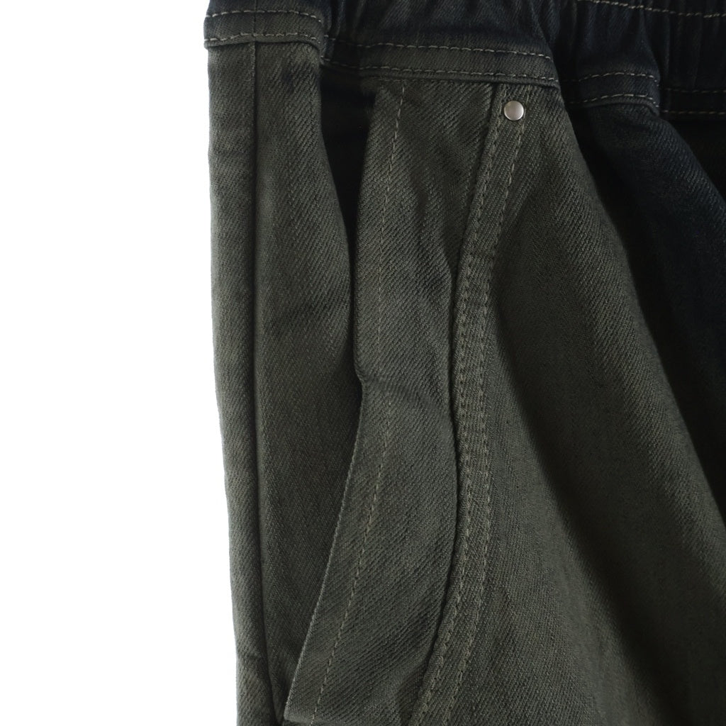 Rick Owens(リックオウエンス) DARKDUST DEGRADE ダークダスト ディグレード ワイドデニムパンツ インディゴ RU02E1366-DKDEG