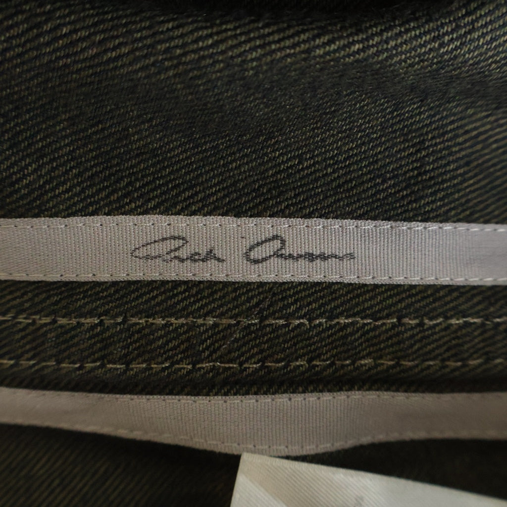 Rick Owens(リックオウエンス) DARKDUST DEGRADE ダークダスト ディグレード ワイドデニムパンツ インディゴ RU02E1366-DKDEG