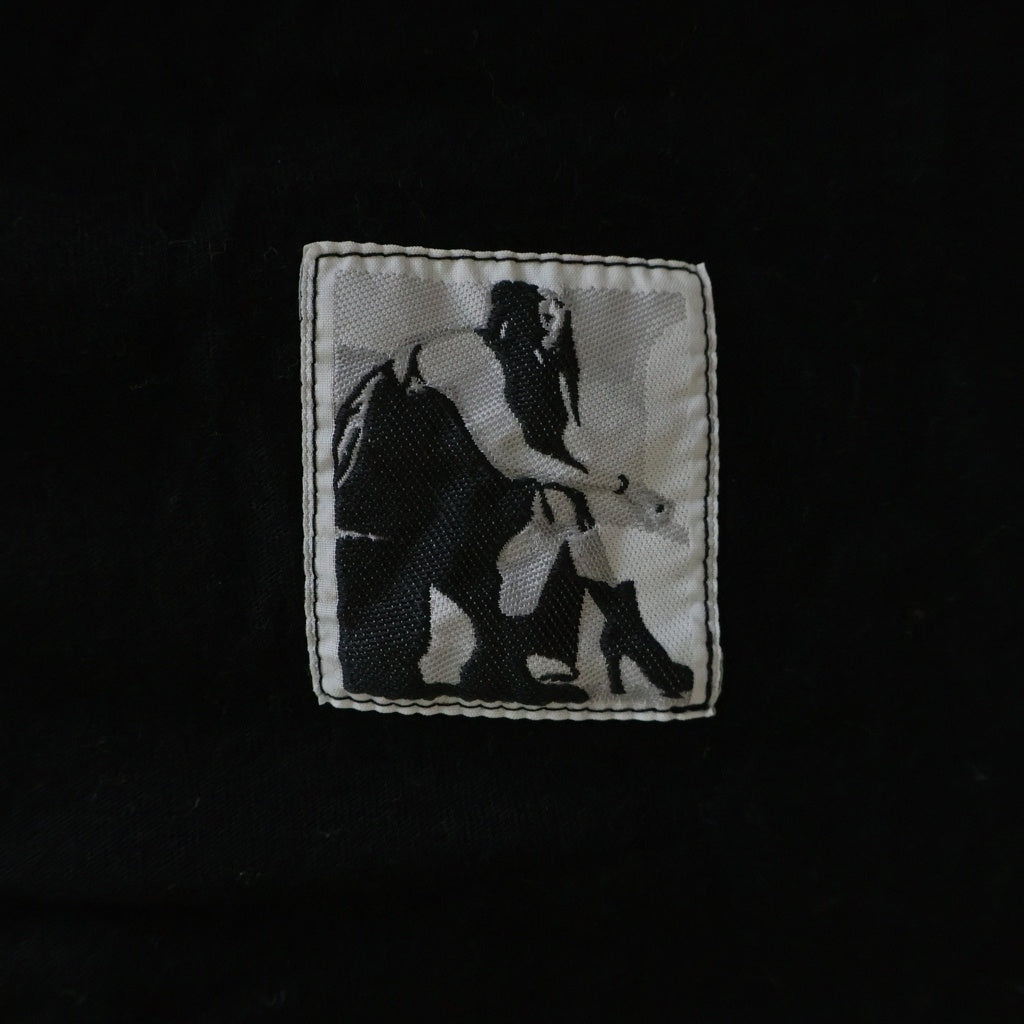DRKSHDW(ダークシャドウ) フロントプリント ノースリーブTシャツ ブラック DU01C6154-RNEP3