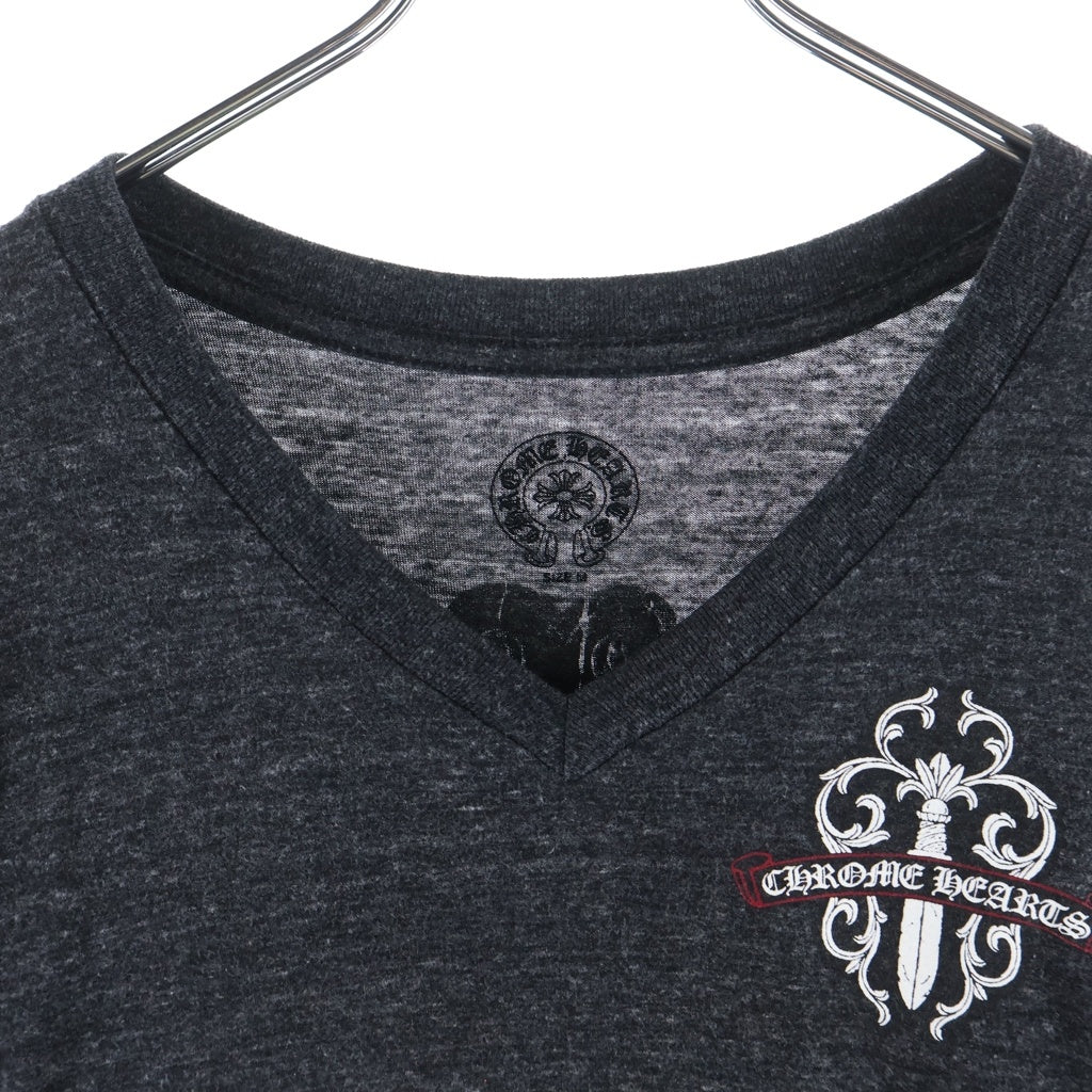 CHROME HEARTS(クロムハーツ) CAMOUFLAGE VINE DAGGER TEE カモフラージュ ヴァインダガー 半袖Tシャツ カットソー グレー
