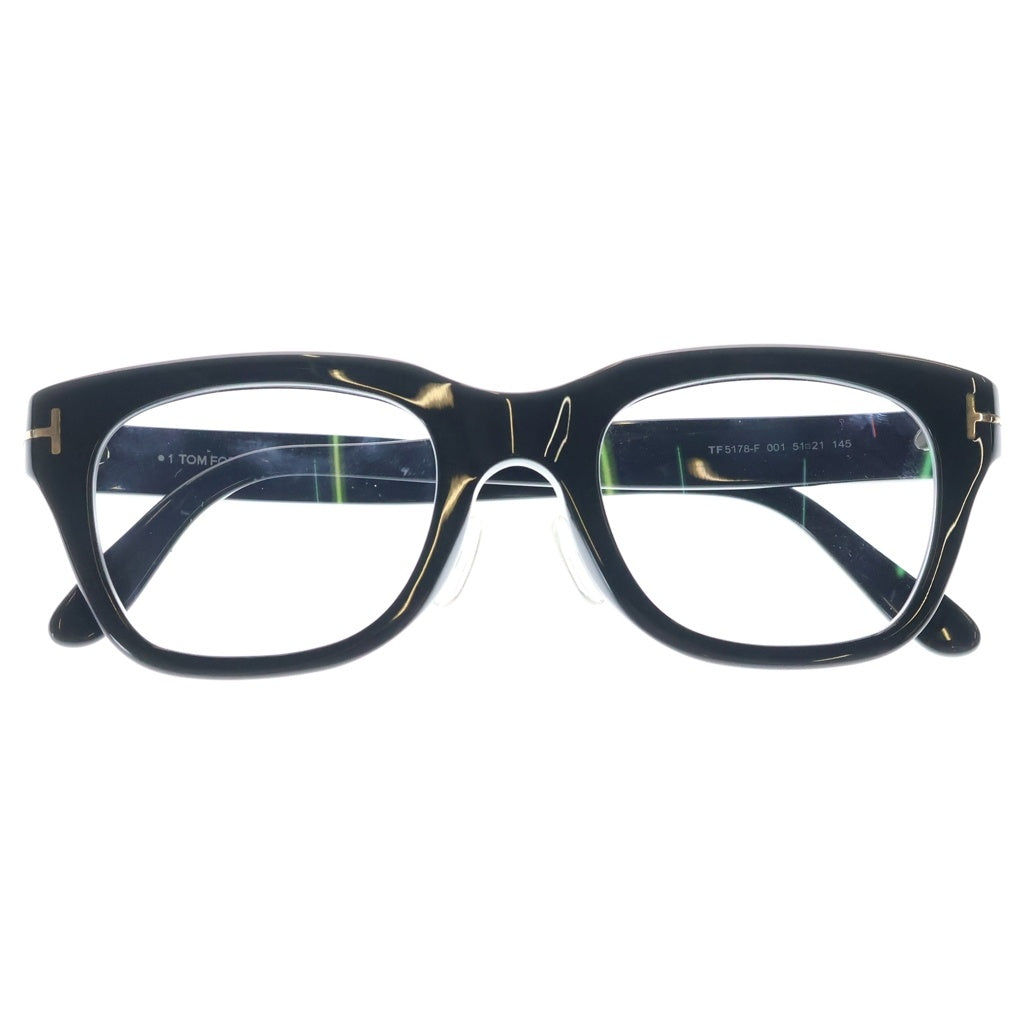 TOM FORD(トムフォード) TF5178-F アジアンフィットメガネ 眼鏡 アイウェア ブラック レディース