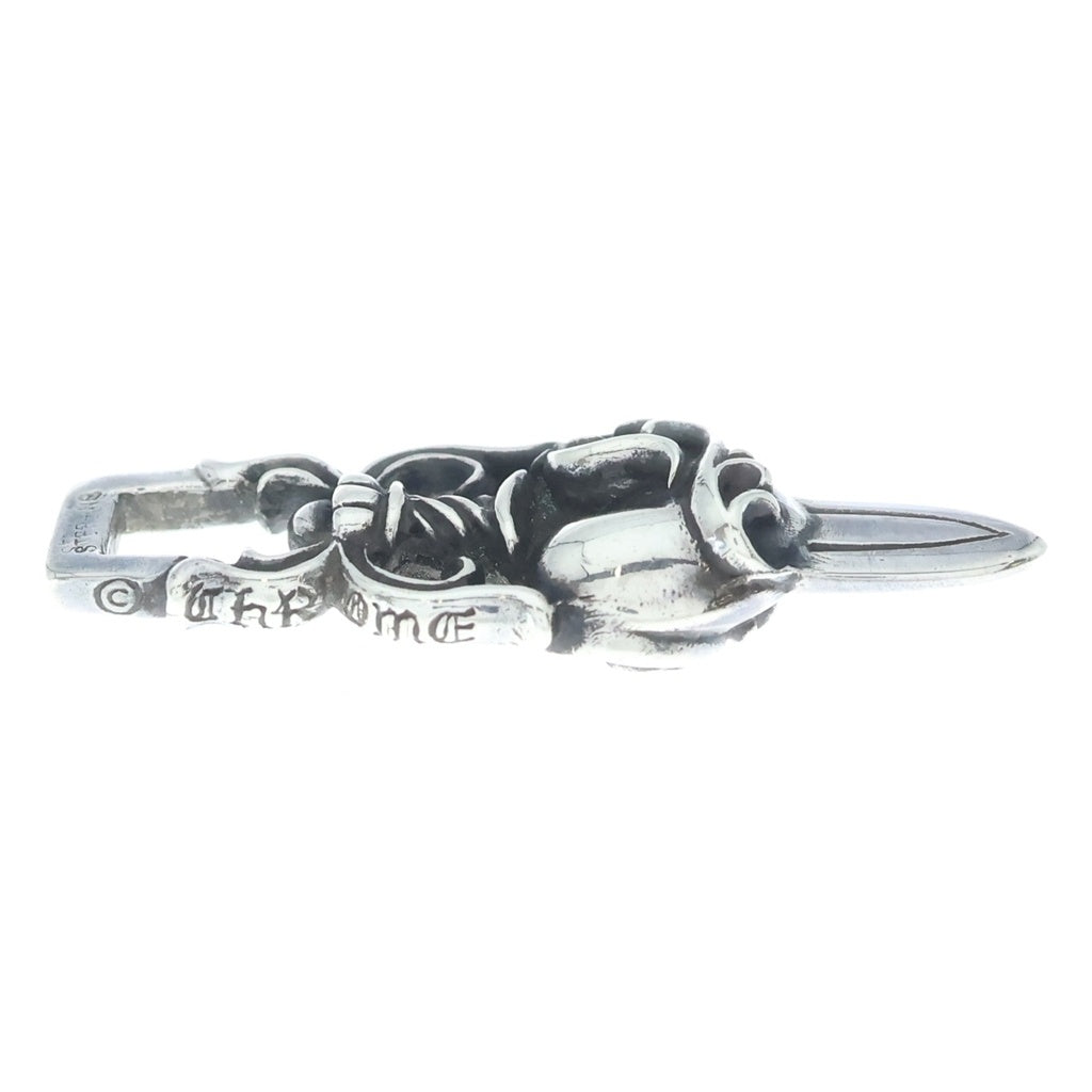 CHROME HEARTS(クロムハーツ) DAGGER HEART ダガーハート ペンダントトップ シルバー BCA243