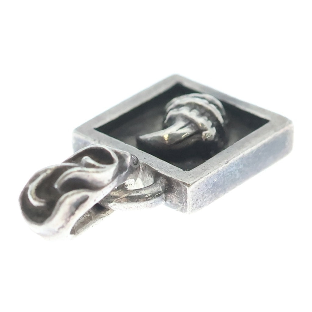 CHROME HEARTS(クロムハーツ) FRAMED CROW フレームドクロウ チャーム ペンダントトップ シルバー BCA272