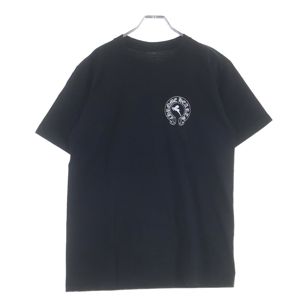 CHROME HEARTS(クロムハーツ) CH S/S FOTI フロントホースシュー フォティマハリアプリント 半袖Tシャツ ブラック
