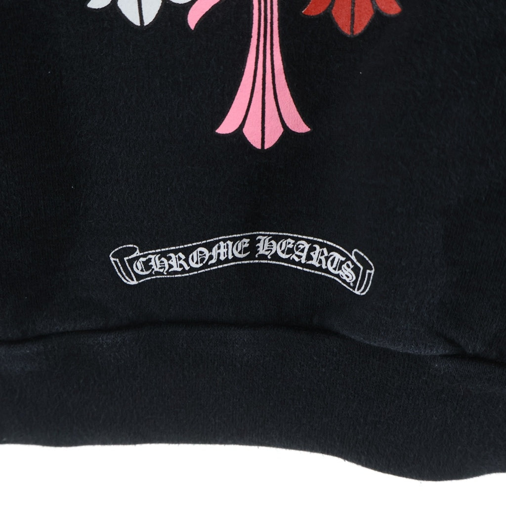 CHROME HEARTS(クロムハーツ) MLTCOL CEM CRS HD PLVR マルチカラーセメタリークロスプリントプルオーバーパーカー フーディー マルチ