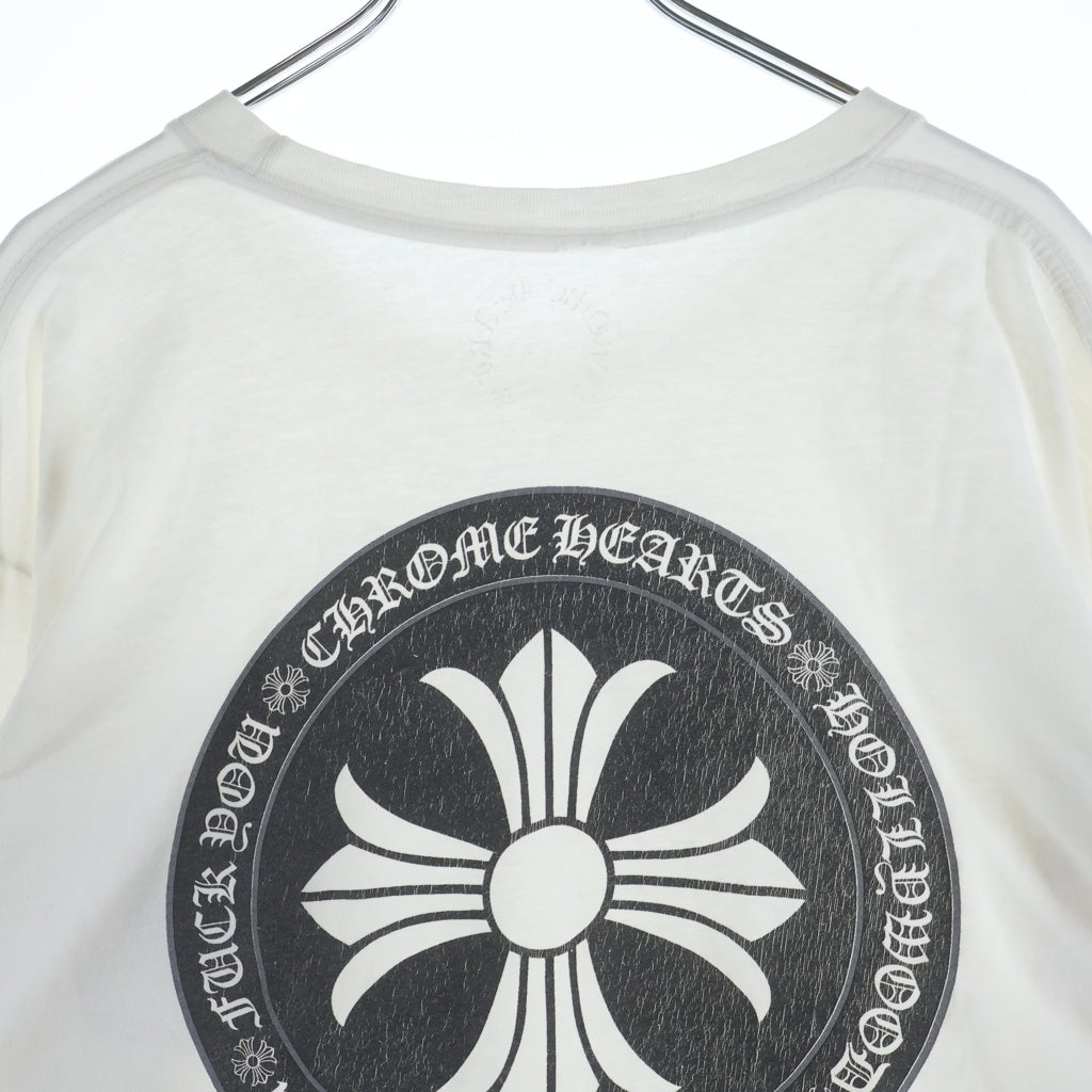 CHROME HEARTS(クロムハーツ) CH T-SHRT 1 CHプラスポケット 長袖Tシャツ カットソー ホワイト