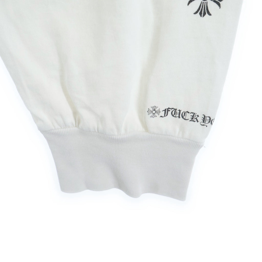 CHROME HEARTS(クロムハーツ) CH T-SHRT 1 CHプラスポケット 長袖Tシャツ カットソー ホワイト