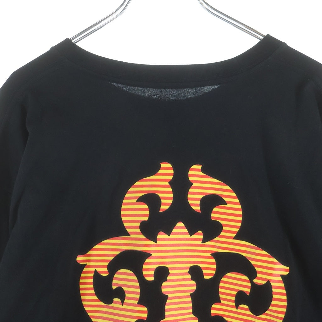CHROME HEARTS(クロムハーツ) CH L/S 袖英字ロゴ バックヴァインダガープリント長袖Tシャツカットソー