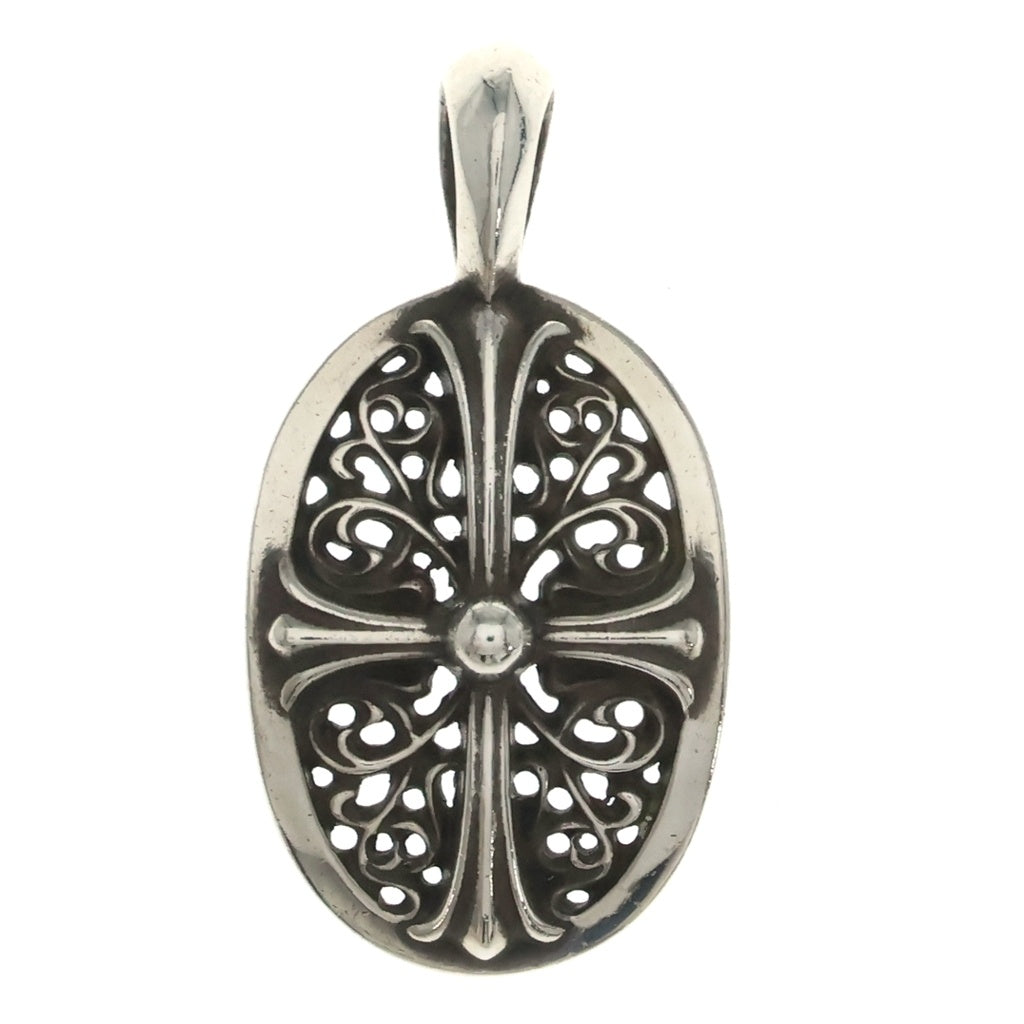 CHROME HEARTS(クロムハーツ) CLSC OVAL クラシックオーバル チャーム ペンダントトップ シルバー