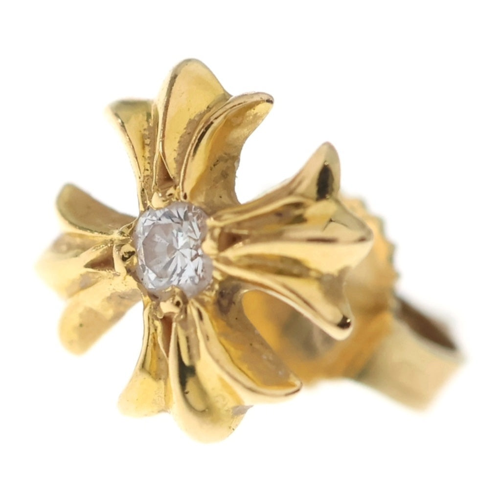 CHROME HEARTS(クロムハーツ) 22K No2 CH PLS CHプラス スタッドピアス ゴールド BCA022