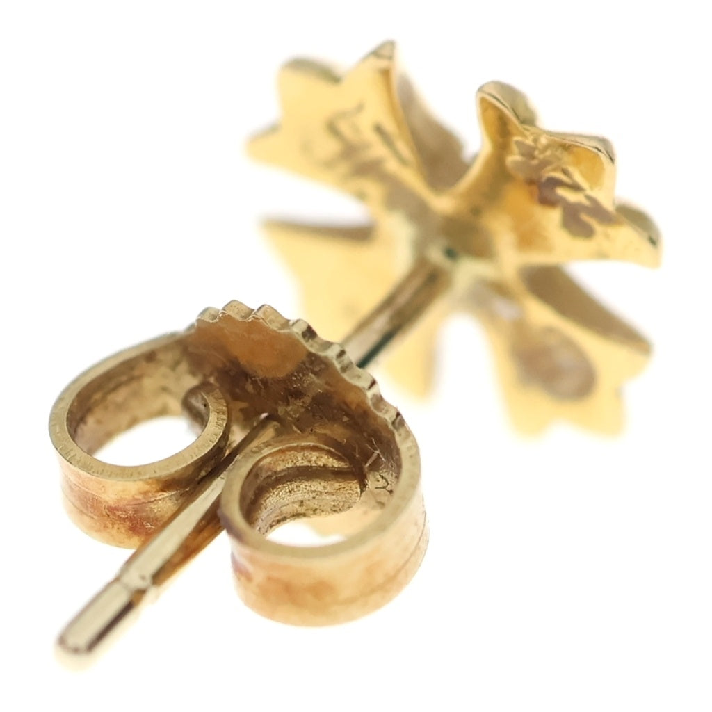 CHROME HEARTS(クロムハーツ) 22K No2 CH PLS CHプラス スタッドピアス ゴールド BCA022