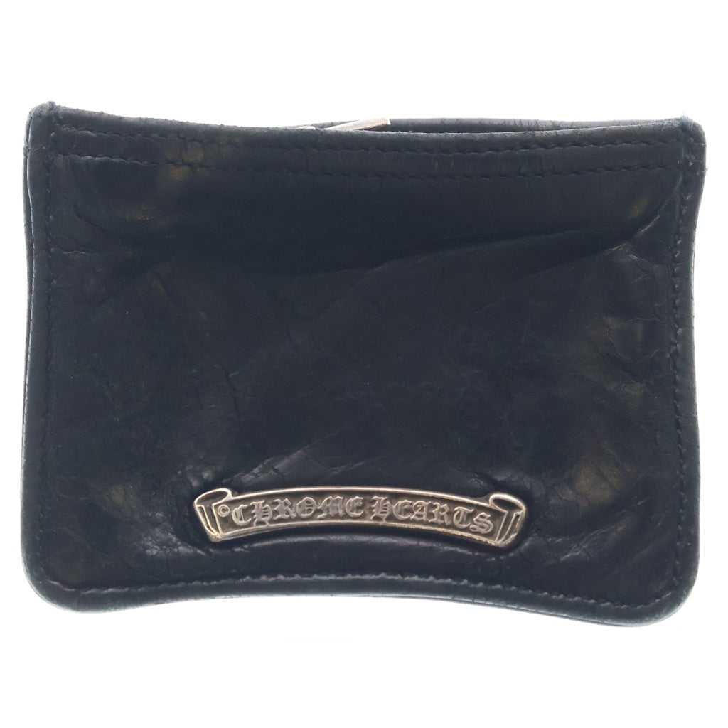 CHROME HEARTS(クロムハーツ) ZPR CHNG PURSE チェンジパース ダガージップコインケース ブラック