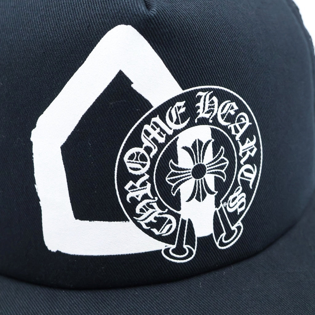 CHROME HEARTS(クロムハーツ) DOVER STREET MARKET メッシュキャップ トラッカーキャップ ブラック