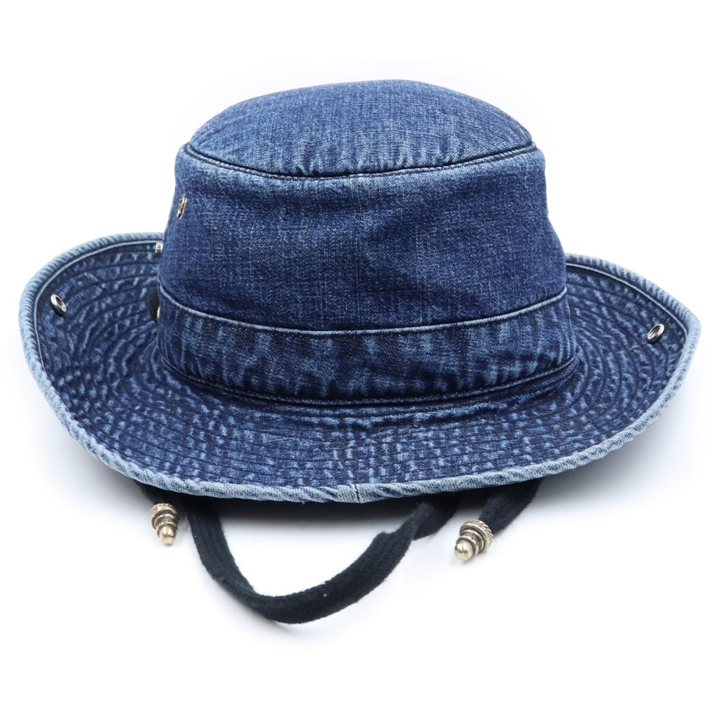 CHROME HEARTS(クロムハーツ) CRANK BAIT デニムハット ブルー レディース