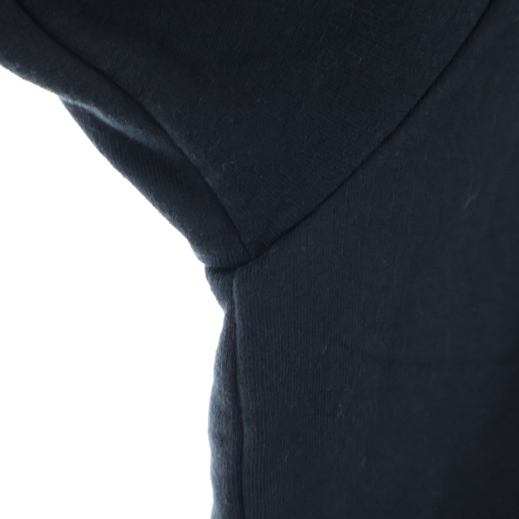 CHROME HEARTS(クロムハーツ) SWTSHRT HD ZIP ホースシュー 袖フローラル プリント ダガージップ パーカー ブラック/ピンク
