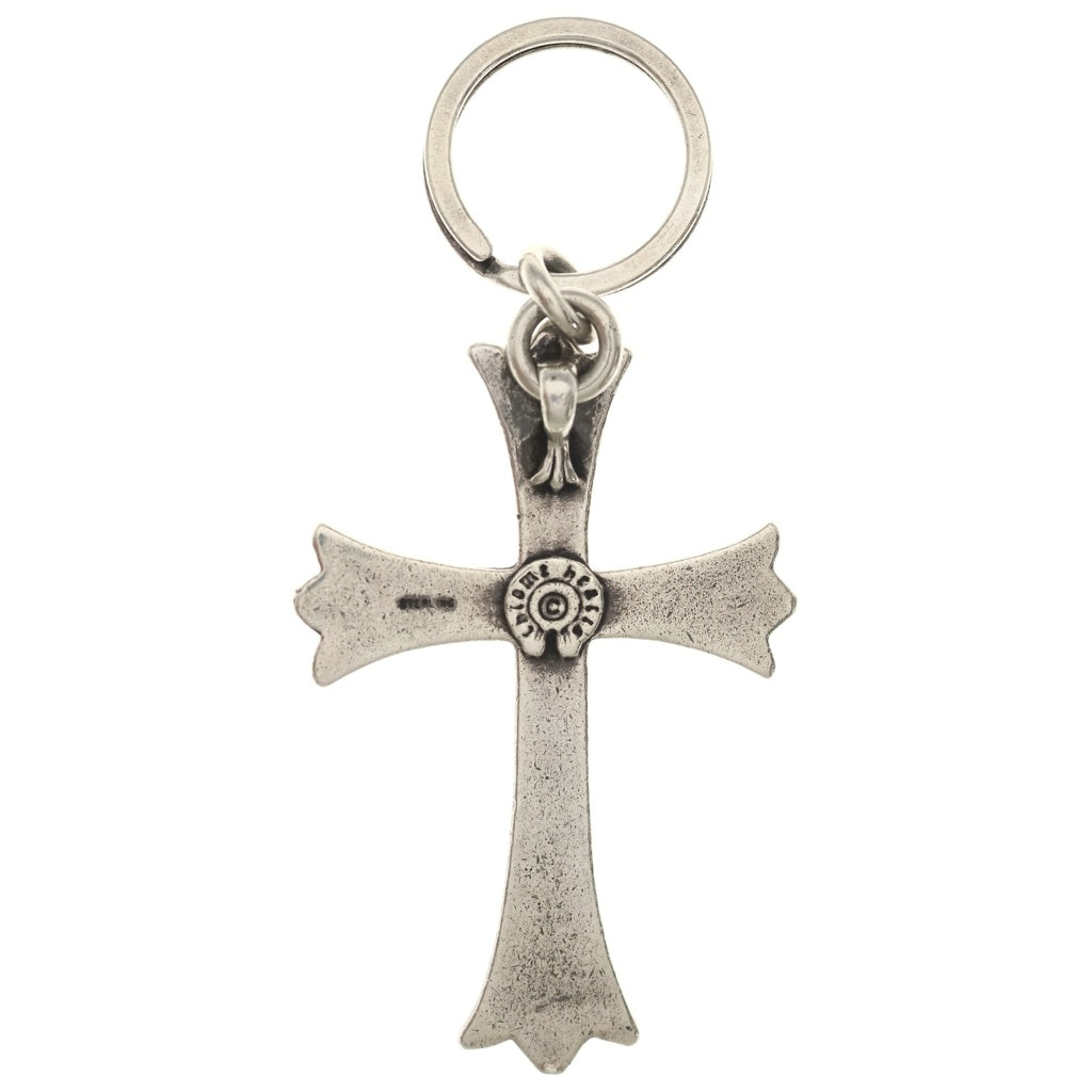 CHROME HEARTS(クロムハーツ) CH CRS LG&No5 DGGR ラージクロス#5ダガーキーリング シルバーキーリング