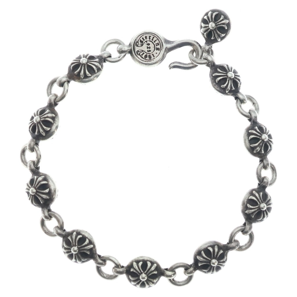 CHROME HEARTS(クロムハーツ) NO2 BALL #2クロスボールブレスレット シルバー BCA176