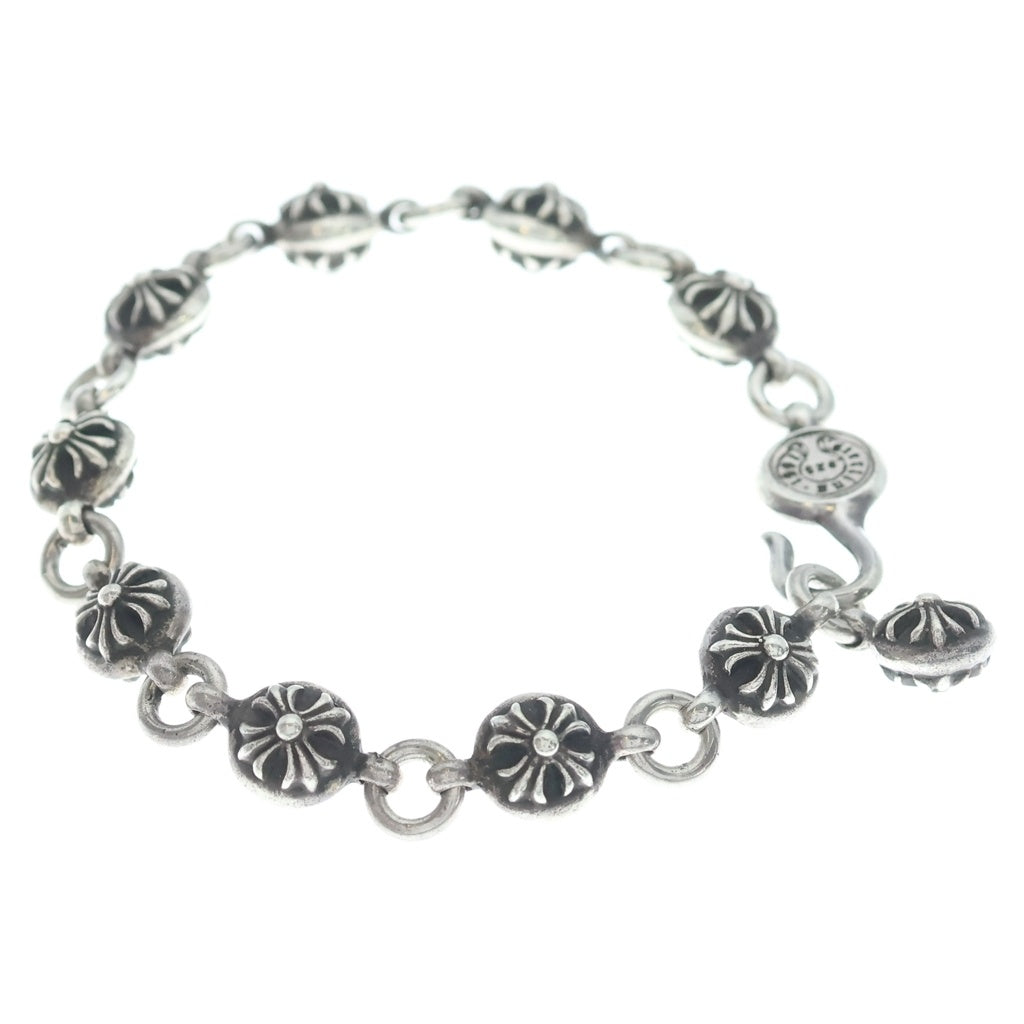 CHROME HEARTS(クロムハーツ) NO2 BALL #2クロスボールブレスレット シルバー BCA176