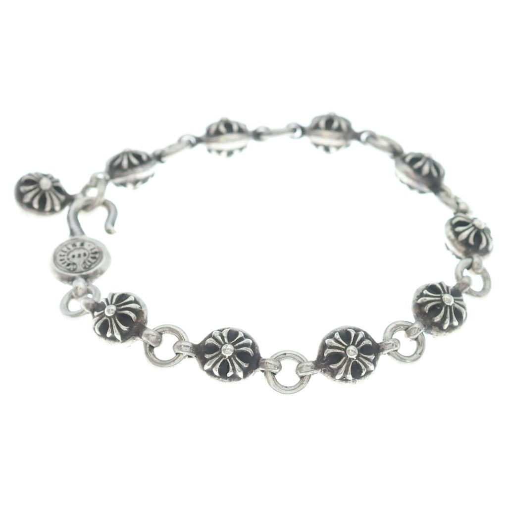 CHROME HEARTS(クロムハーツ) NO2 BALL #2クロスボールブレスレット シルバー BCA176