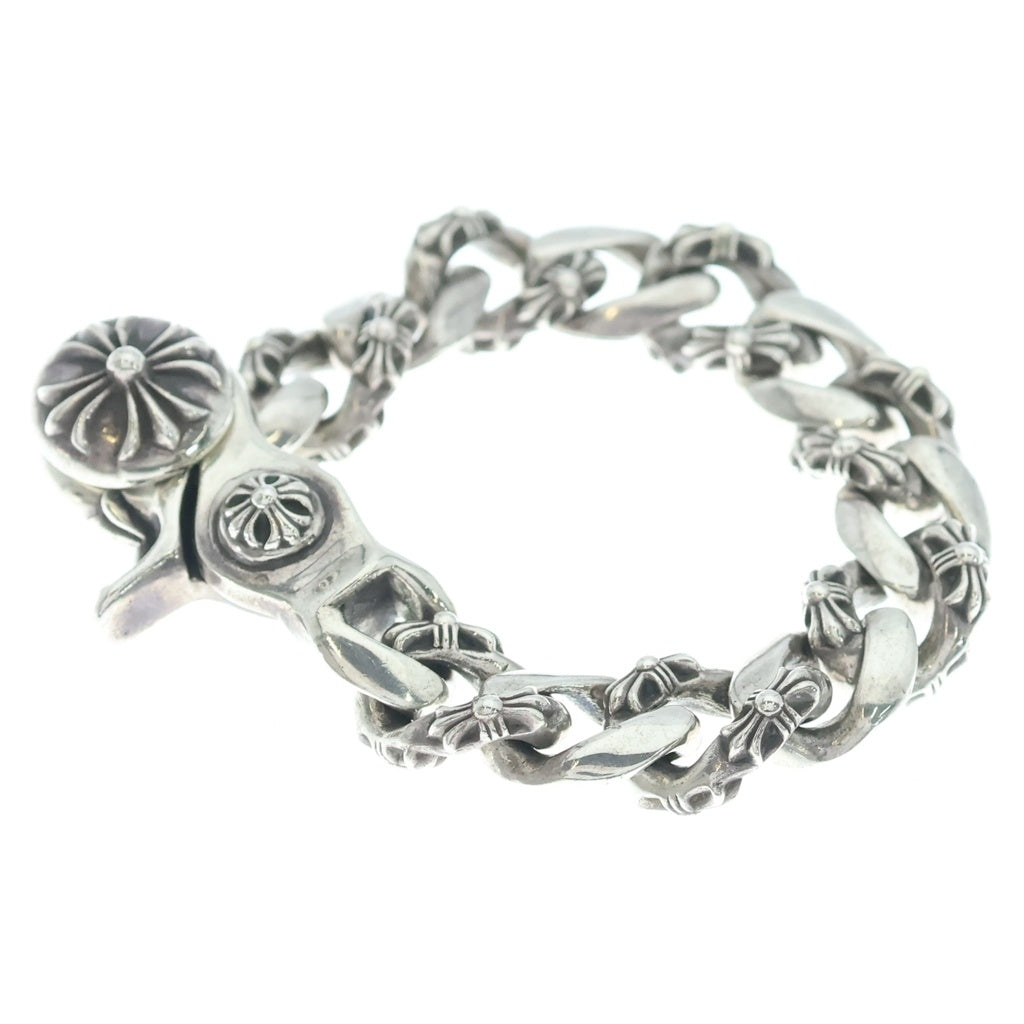 CHROME HEARTS(クロムハーツ) FNCY CHN LNK ファンシーリンククリップブレスレット 13リンク シルバー BCA145