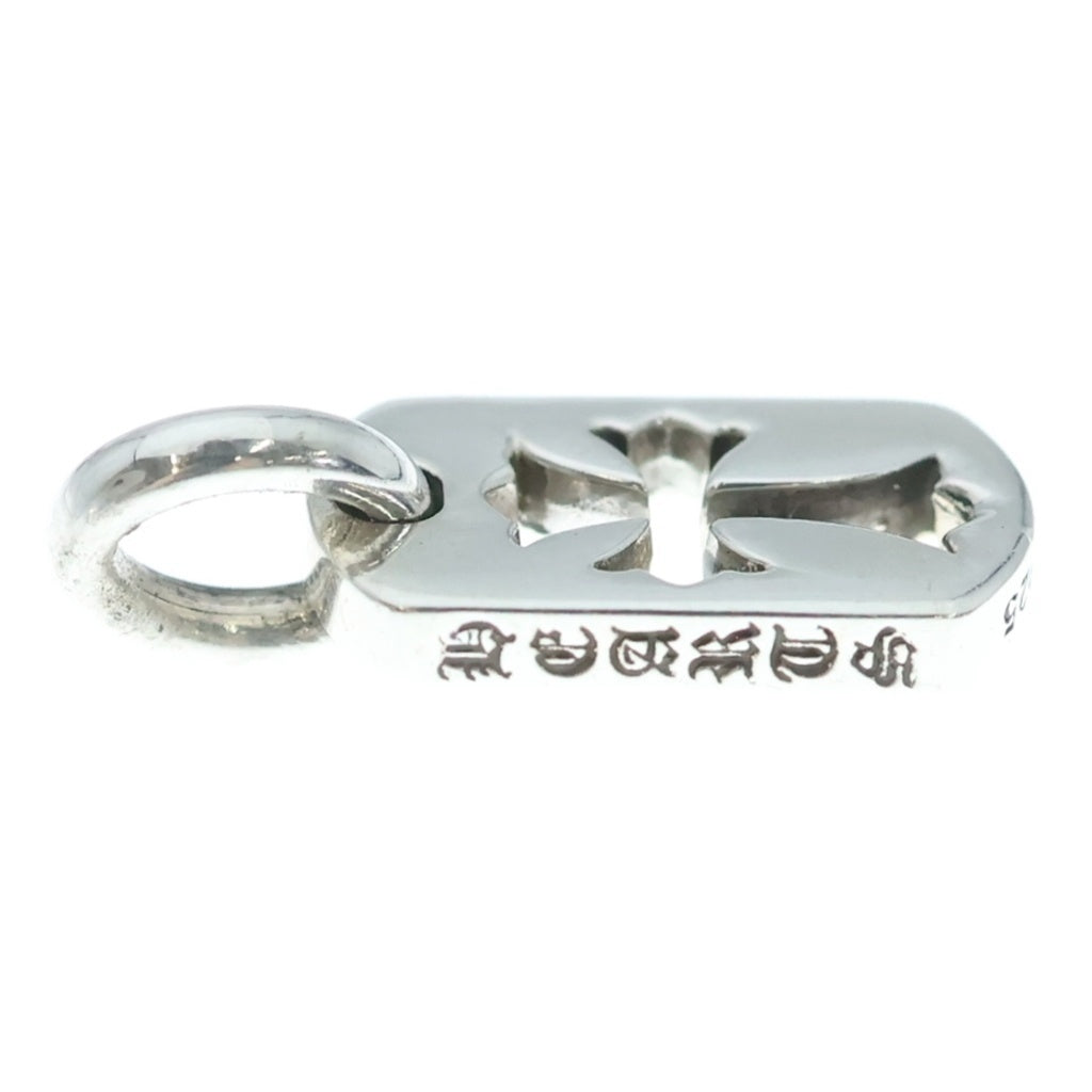 CHROME HEARTS(クロムハーツ) DT TNY CO CRS タイニーカットアウトクロスドッグタグ チャーム ペンダントトップ シルバー BCA252