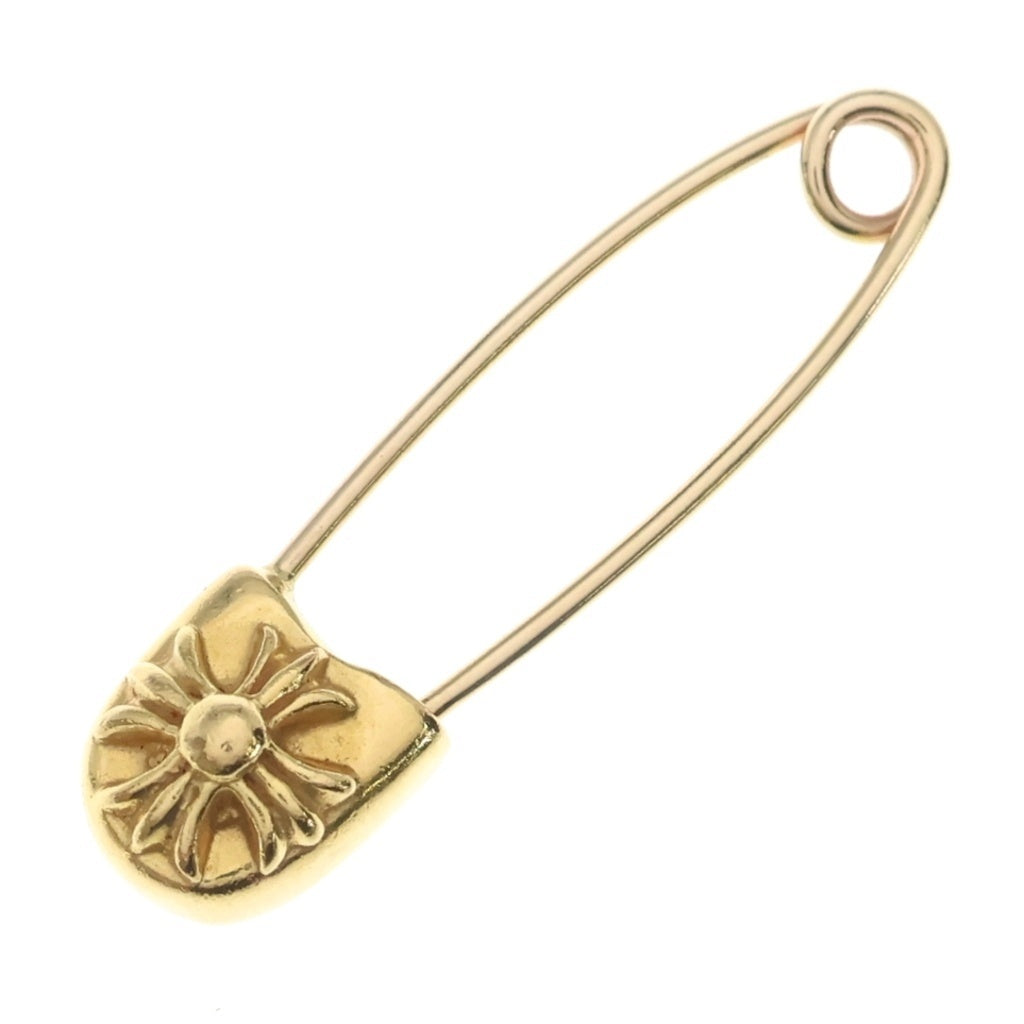 CHROME HEARTS(クロムハーツ) 22K SAFETY PIN S 22Kスモールセーフティピン ゴールドネックレストップ