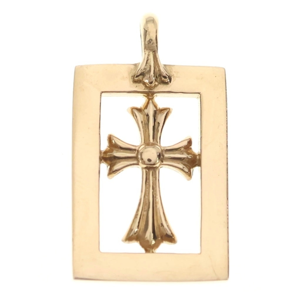 CHROME HEARTS(クロムハーツ) FRMD OPN BBYFAT 22K フレームドオープン ペンダントトップ ゴールド