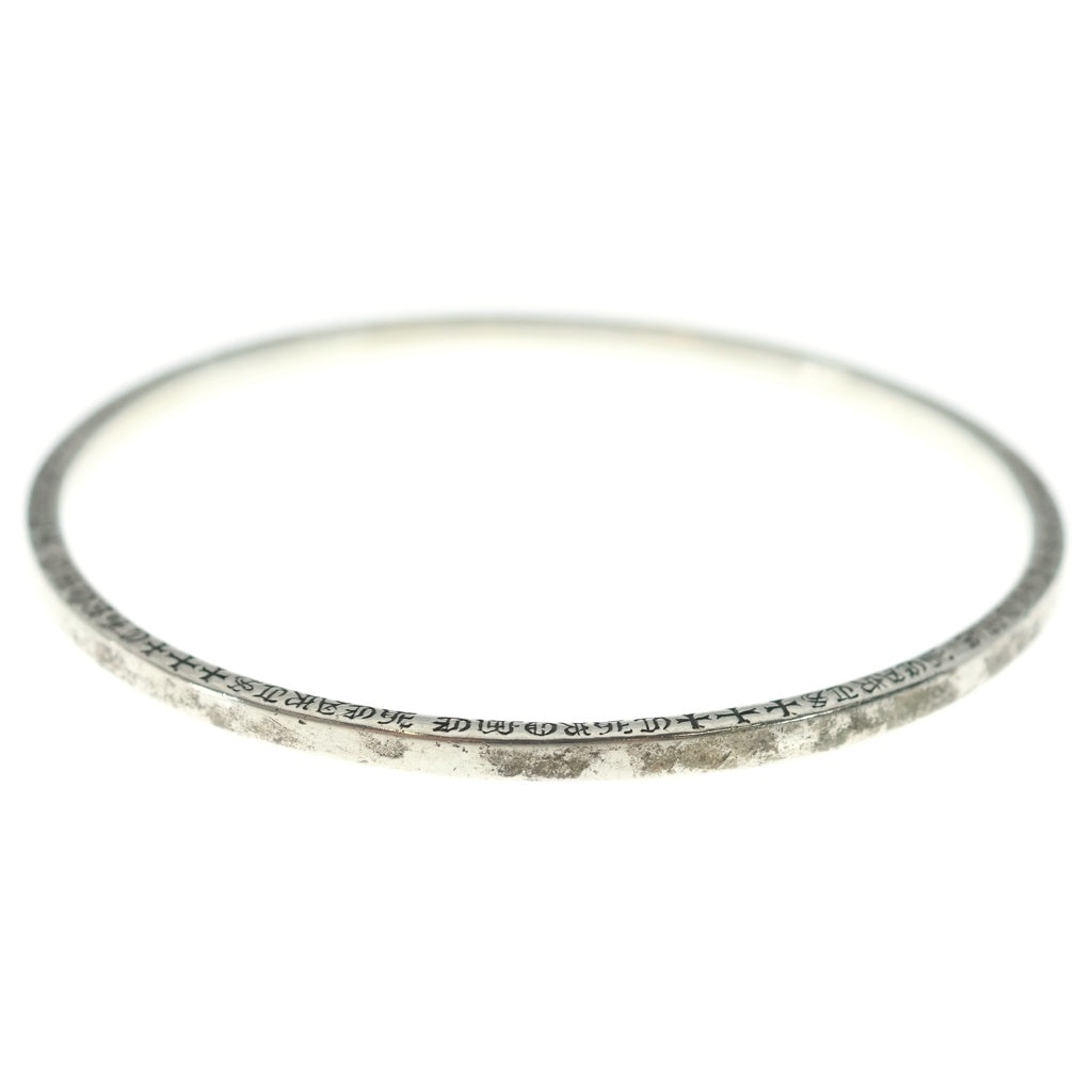 CHROME HEARTS(クロムハーツ) BANGLE NTFL NTFLバングル ブレスレット シルバー