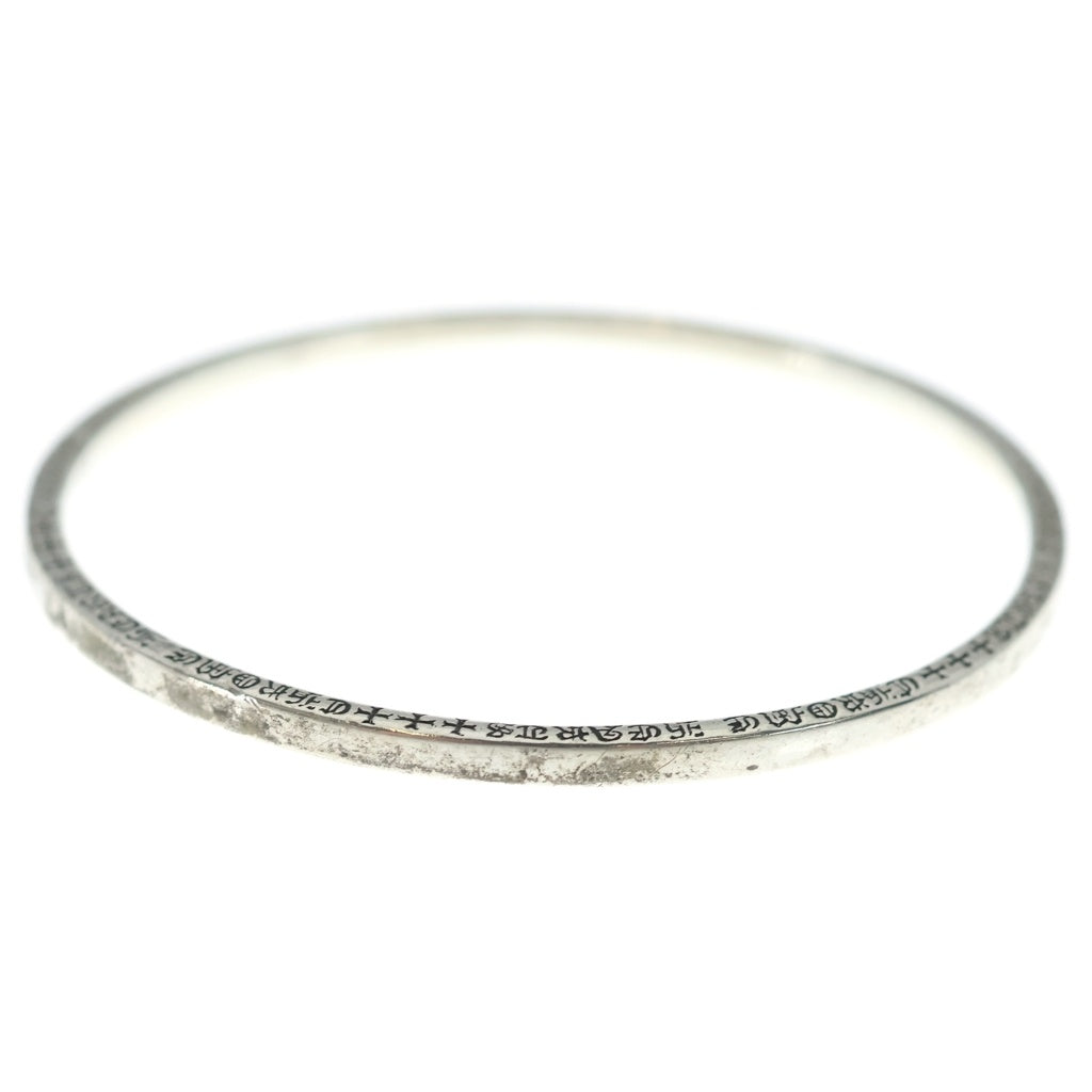 CHROME HEARTS(クロムハーツ) BANGLE NTFL NTFLバングル ブレスレット シルバー