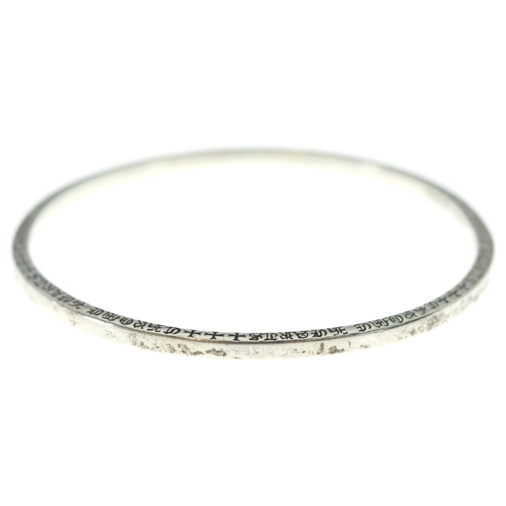 CHROME HEARTS(クロムハーツ) BANGLE NTFL NTFLバングル ブレスレット シルバー