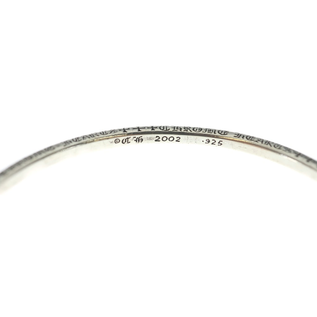 CHROME HEARTS(クロムハーツ) BANGLE NTFL NTFLバングル ブレスレット シルバー