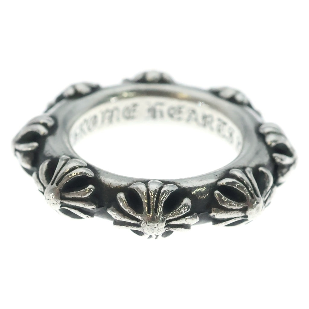 CHROME HEARTS(クロムハーツ) CROSS BAND クロスバンド リング シルバー BCA342