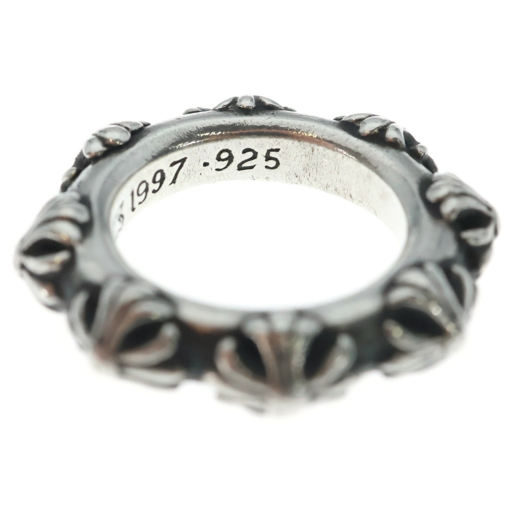 CHROME HEARTS(クロムハーツ) CROSS BAND クロスバンド リング シルバー BCA342