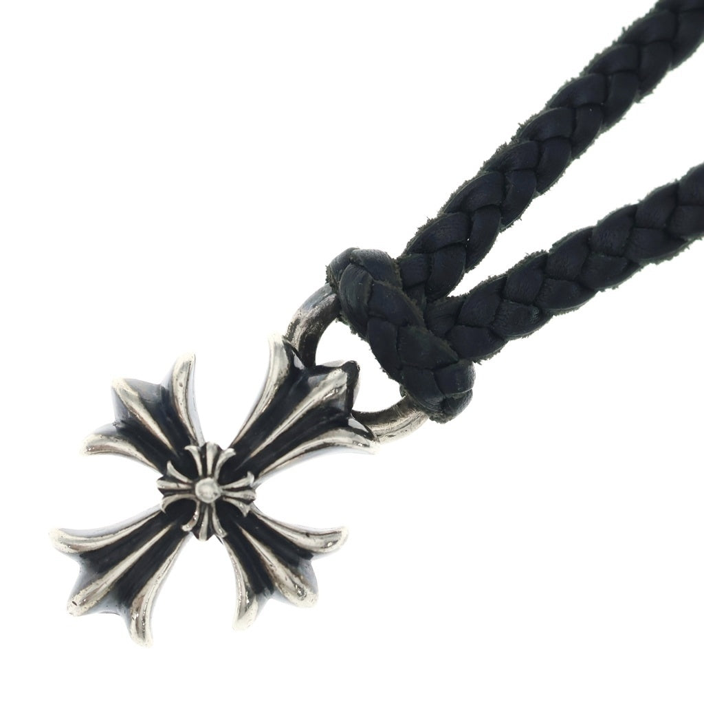 CHROME HEARTS(クロムハーツ) OLD DBL CH PRS オールド ダブル CHプラス ペンダントトップWレザーブレイド シルバー