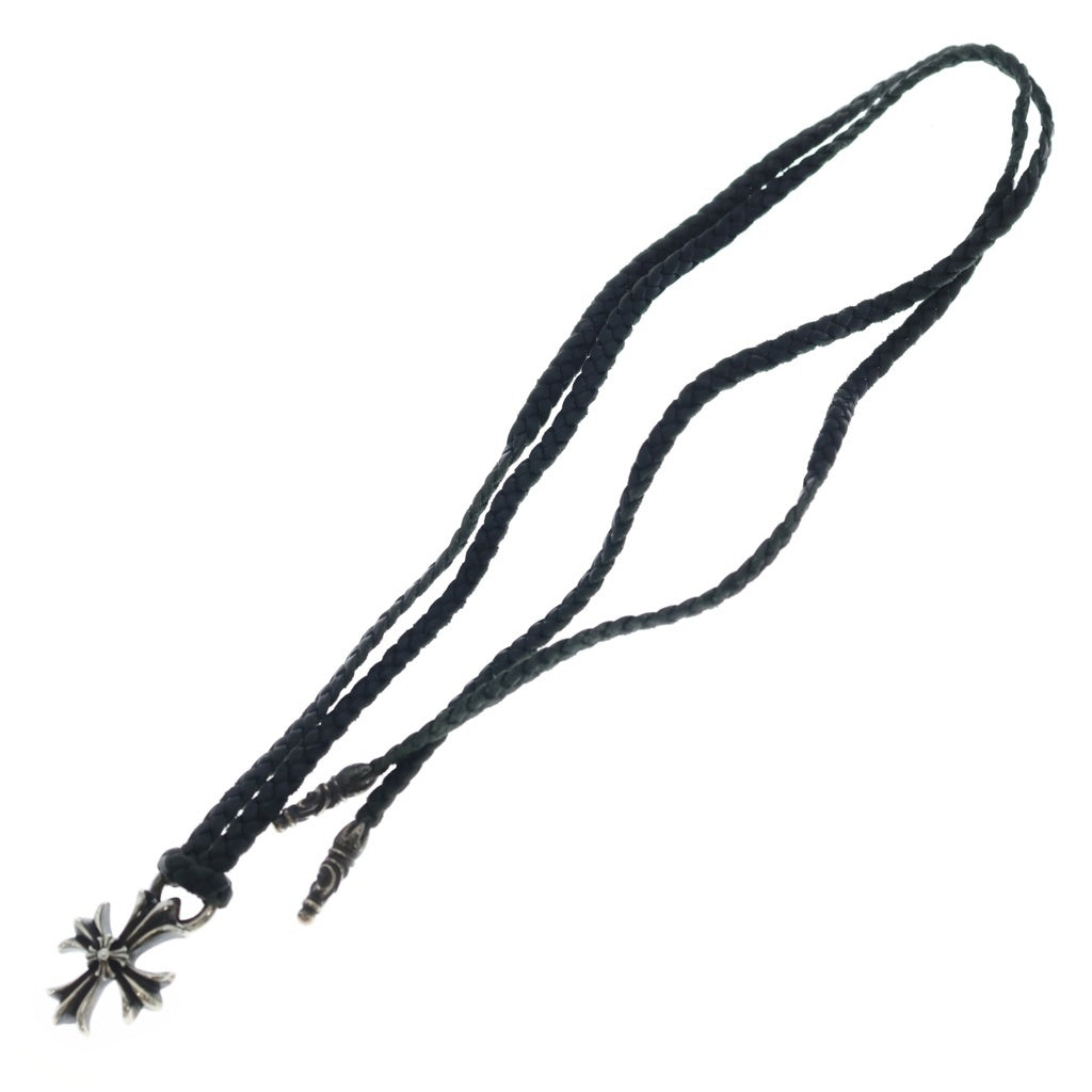 CHROME HEARTS(クロムハーツ) OLD DBL CH PRS オールド ダブル CHプラス ペンダントトップWレザーブレイド シルバー