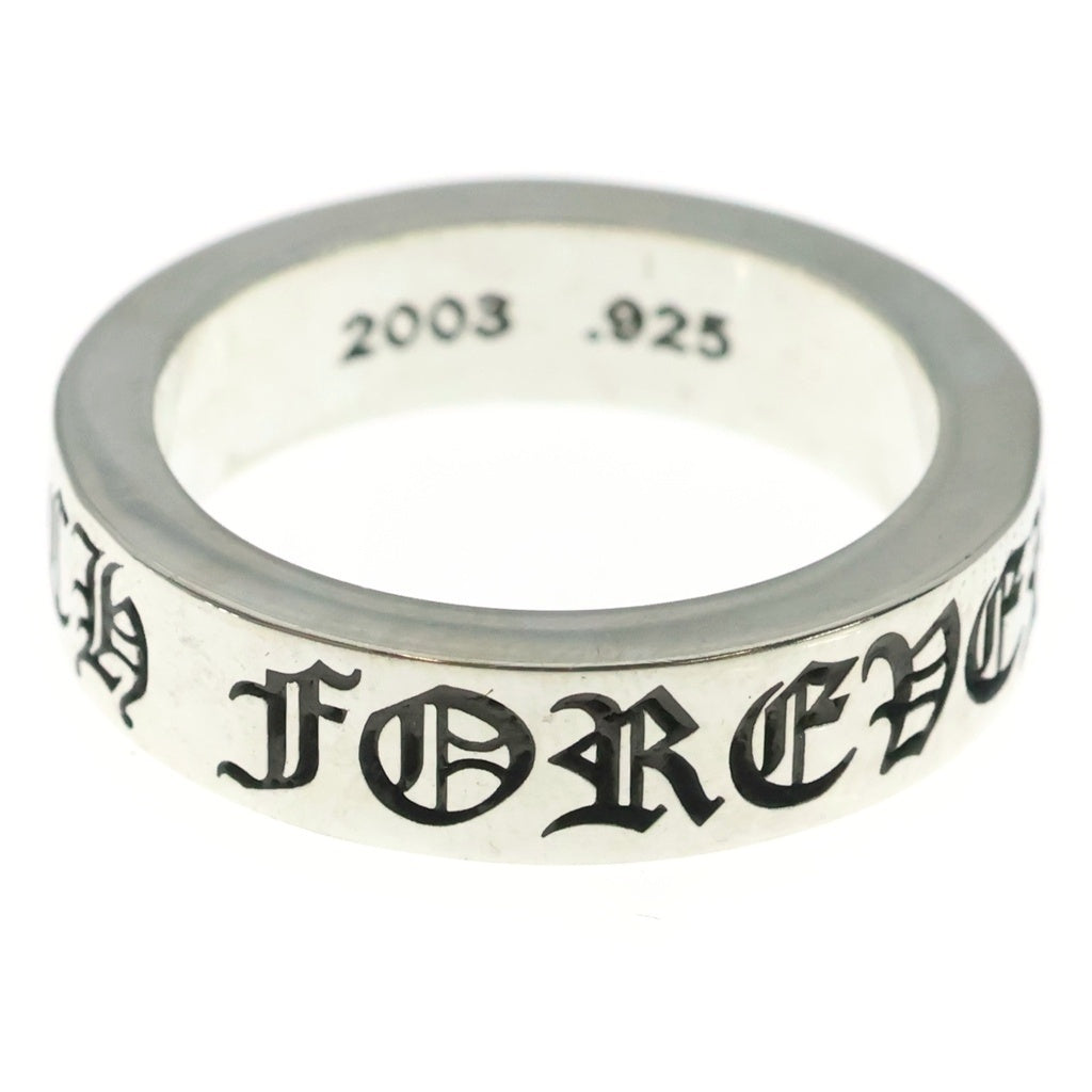CHROME HEARTS(クロムハーツ) 6mm SPACER FOREVER 6mmスペーサーリング フォーエバーシルバー