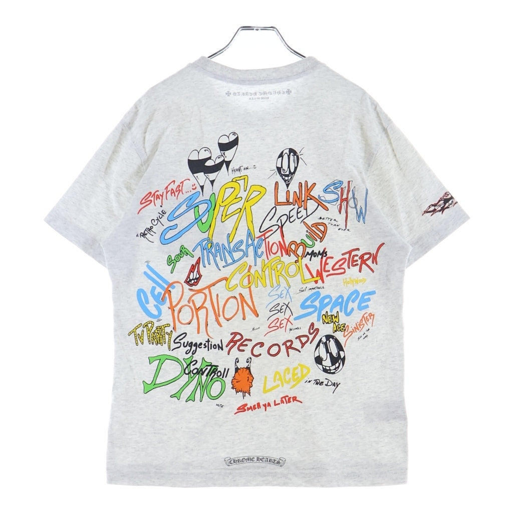 CHROME HEARTS(クロムハーツ) 21SS ×MATTY BOY PPO BRAIN TEE マッティボーイ プロブレイン 半袖Tシャツ カットソー グレー