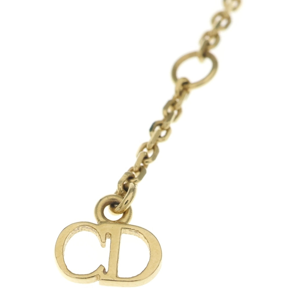 DIOR(ディオール) CLAIR D LUNE クレール ディー リュヌ ラインストーン チェーンブレスレット ゴールド