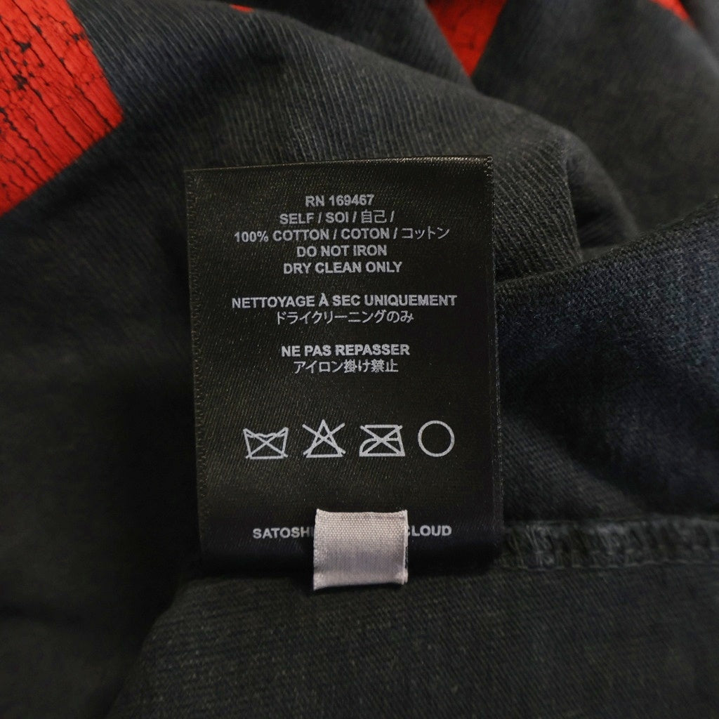 SATOSHI NAKAMOTO(サトシナカモト) 26SS SATOSHI SENT ME TEE スタッズロゴTシャツ