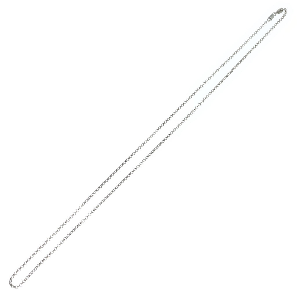 CHROME HEARTS(クロムハーツ) NECKCHAIN R24 ロールチェーンネックレス 24inch シルバー