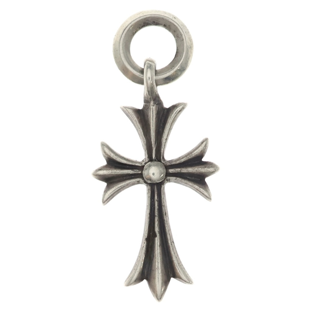 CHROME HEARTS(クロムハーツ) TINY CH CROSS タイニーCHクロス チャーム ネックレストップ シルバー BCA382