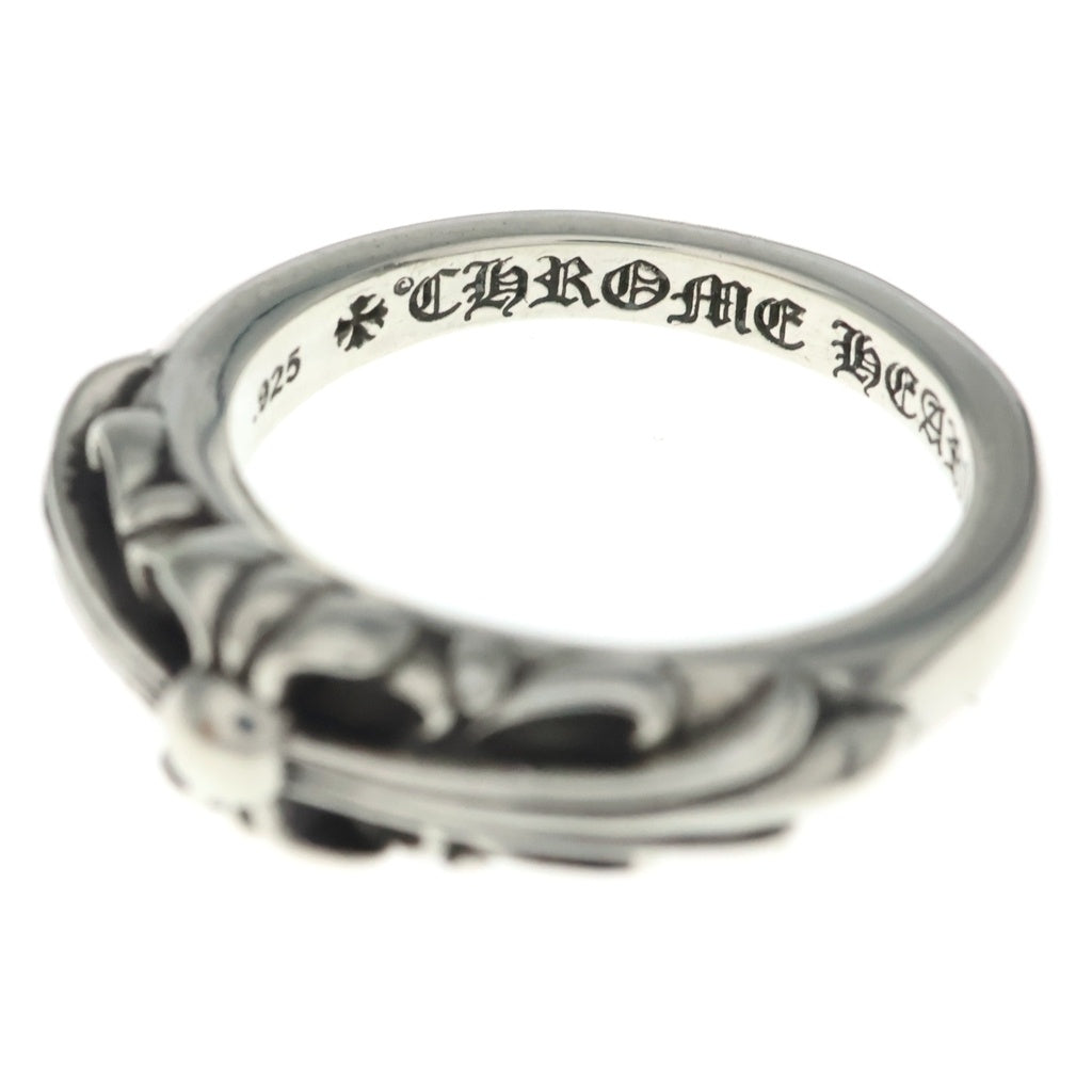 CHROME HEARTS(クロムハーツ) BABY CLASSIC ベイビークラシックフローラルクロスリング シルバー