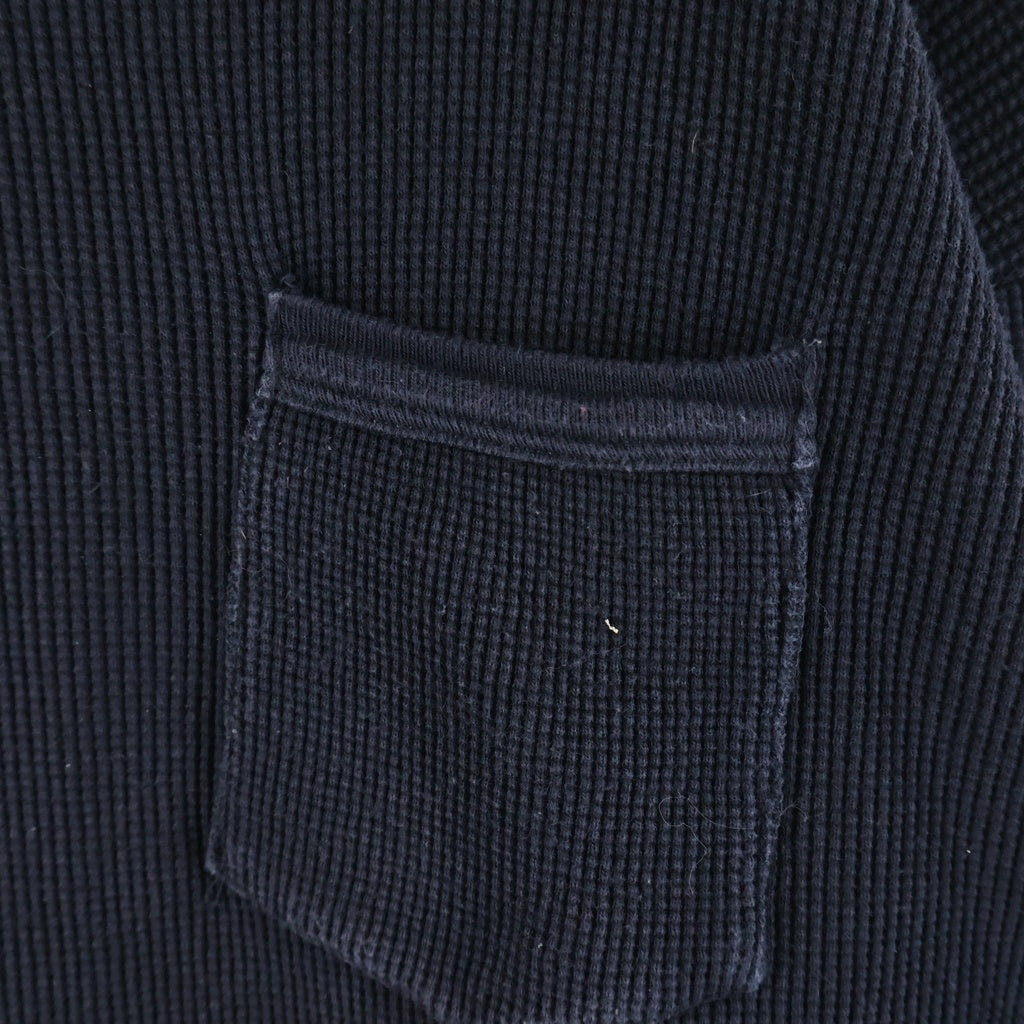 CHROME HEARTS(クロムハーツ) OLD オールド FUCKYOU 刺繍 サーマル長袖Tシャツ ブラック