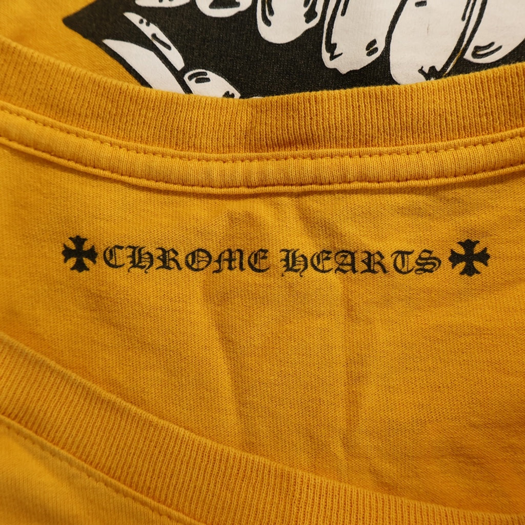 CHROME HEARTS(クロムハーツ) ×MATTY BOY PPO コールミー マスタード クルーネック長袖Tシャツ 長袖カットソー