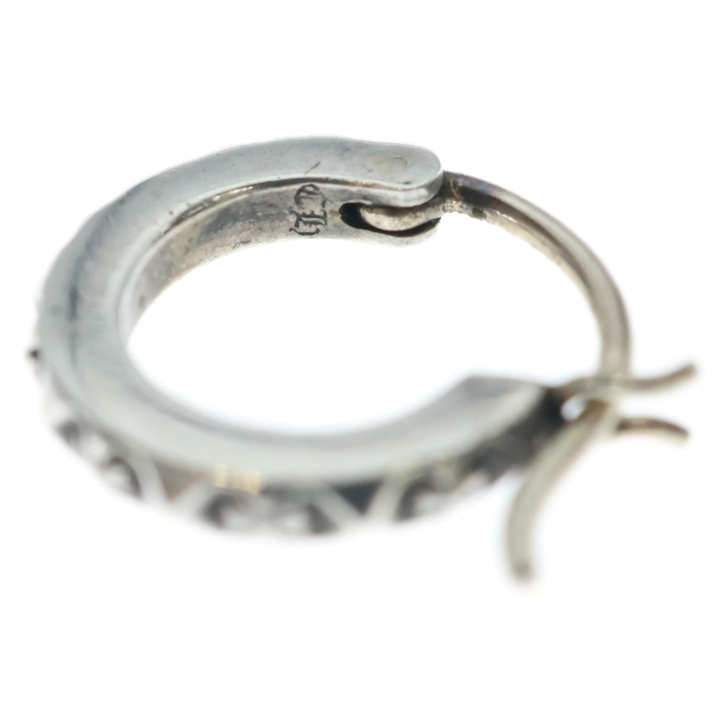 CHROME HEARTS(クロムハーツ) TINY TFP HOOP トゥルーファッキンパンク フープピアス シルバー BCA118 レディース