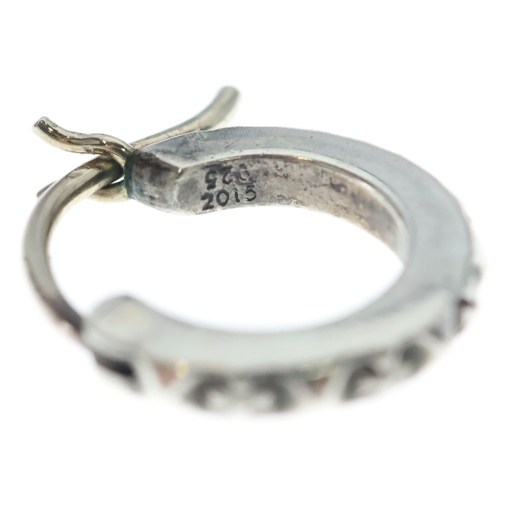 CHROME HEARTS(クロムハーツ) TINY TFP HOOP トゥルーファッキンパンク フープピアス シルバー BCA118 レディース