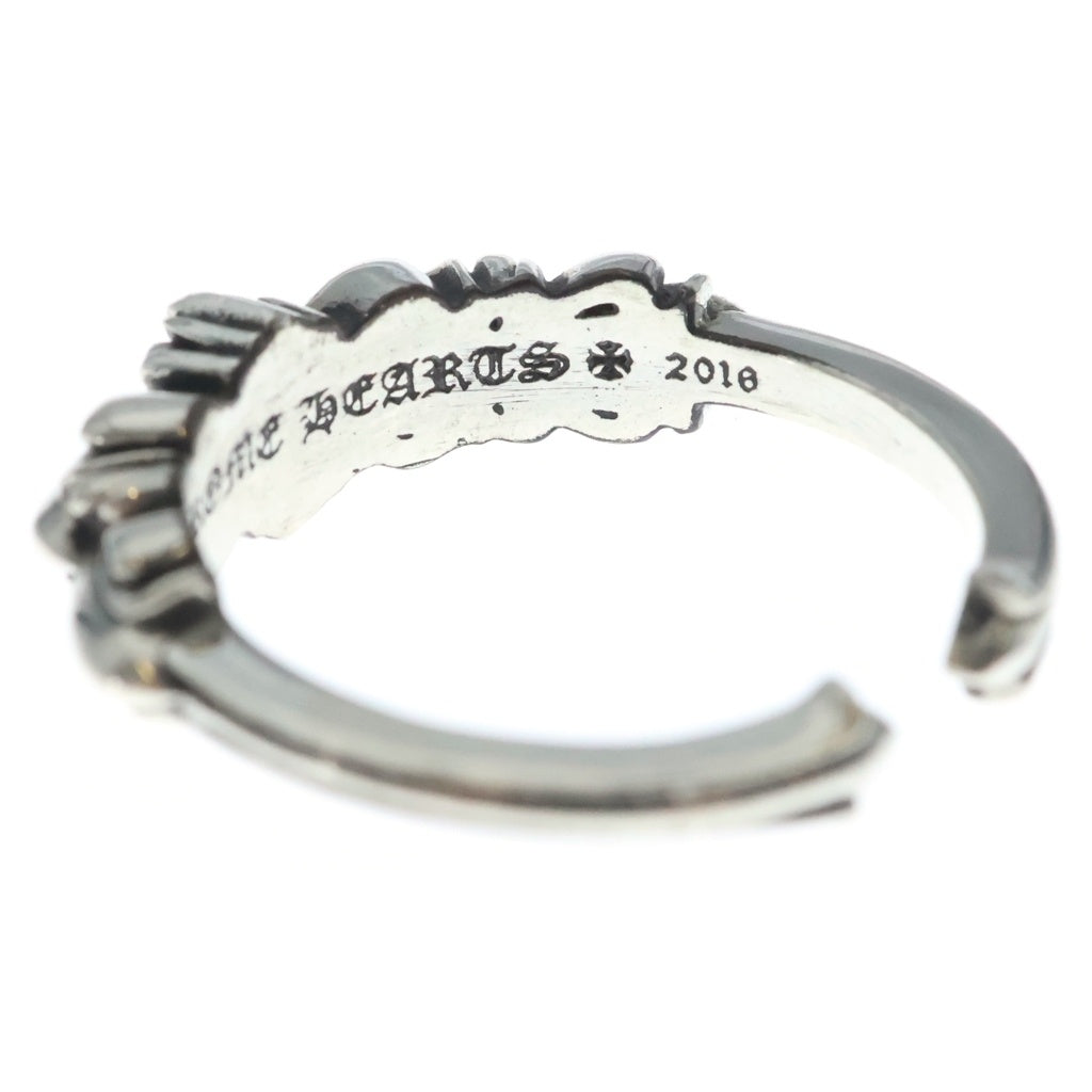 CHROME HEARTS(クロムハーツ) BABY CLSC ベイビークラシックダブルフローラル リング シルバー